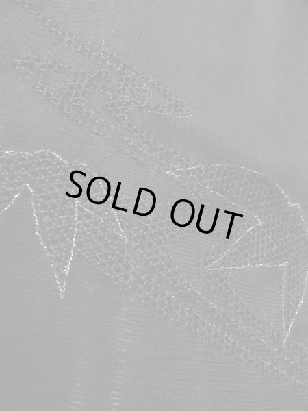 画像8: N1102B 女性用羽織  シルク(正絹) 黒, 流水 【中古】【USED】【リサイクル】 ★★★★☆【N1102B】 (8)