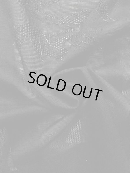 画像11: N1102B 女性用羽織  シルク(正絹) 黒, 流水 【中古】【USED】【リサイクル】 ★★★★☆【N1102B】 (11)