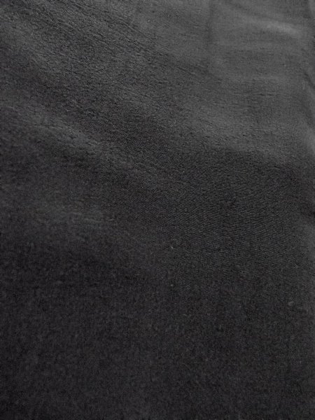 画像6: N1102C 女性用羽織  シルク（正絹） 黒,  【中古】【USED】【リサイクル】 ★☆☆☆☆【N1102C】 (6)