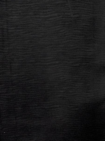 画像4: N1102E 女性用羽織  シルク(正絹) 黒,  【中古】【USED】【リサイクル】 ★★★☆☆【N1102E】 (4)