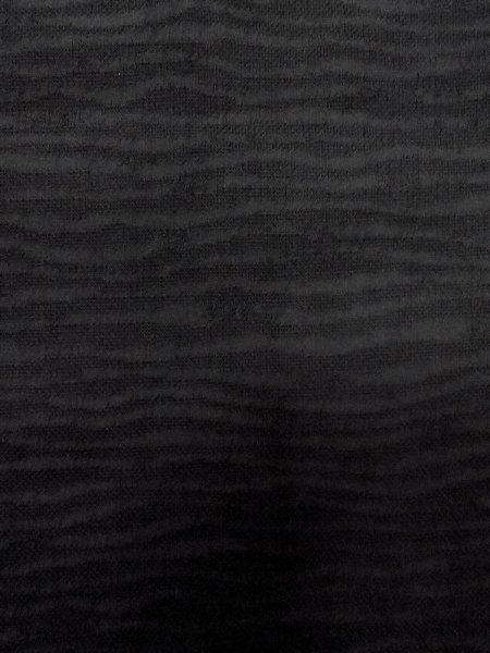 画像5: N1102E 女性用羽織  シルク(正絹) 黒,  【中古】【USED】【リサイクル】 ★★★☆☆【N1102E】 (5)