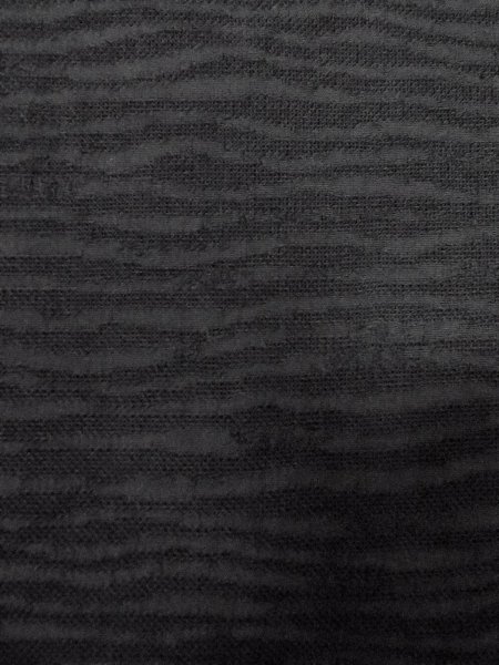 画像6: N1102E 女性用羽織  シルク(正絹) 黒,  【中古】【USED】【リサイクル】 ★★★☆☆【N1102E】 (6)