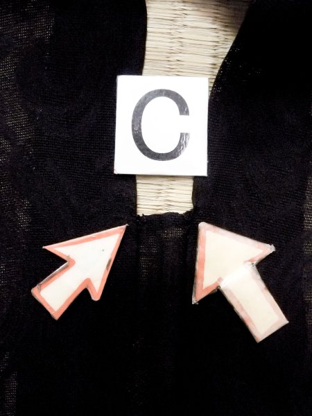 画像16: N1102F 女性用羽織  シルク(正絹) 黒,  【中古】【USED】【リサイクル】 ★☆☆☆☆【N1102F】 (16)