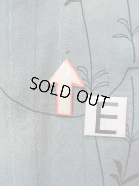 画像18: N1112M 女性用単衣  シルク（正絹） 灰色がかった紺, 草 【中古】【USED】【リサイクル】 ★☆☆☆☆【N1112M】 (18)