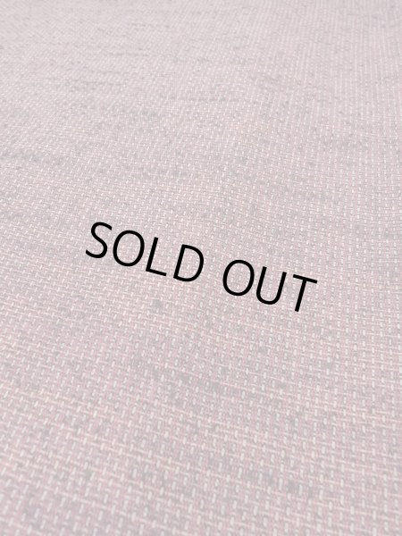 画像8: N1112Z 女性用単衣  ウール 深い赤色, チェック柄 【中古】【USED】【リサイクル】 ★★★★☆【N1112Z】 (8)