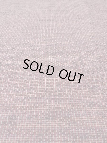 画像9: N1112Z 女性用単衣  ウール 深い赤色, チェック柄 【中古】【USED】【リサイクル】 ★★★★☆【N1112Z】 (9)