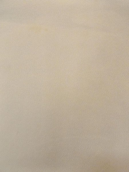 画像11: N1126P 女性用訪問着  シルク(正絹) 淡いベージュ, 桜 【中古】【USED】【リサイクル】 ★★☆☆☆【N1126P】 (11)