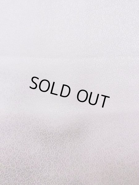 画像10: N1126S 女性用訪問着  シルク（正絹） 淡い灰色がかった藤色, ききょう 【中古】【USED】【リサイクル】 ★★★☆☆【N1126S】 (10)