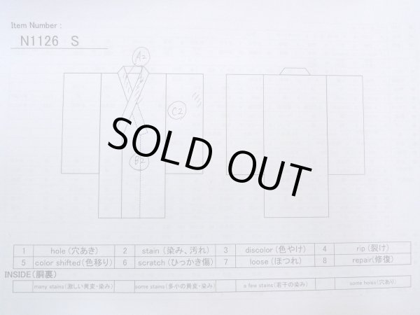 画像18: N1126S 女性用訪問着  シルク（正絹） 淡い灰色がかった藤色, ききょう 【中古】【USED】【リサイクル】 ★★★☆☆【N1126S】 (18)
