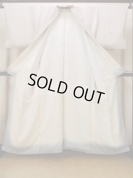 画像3: N1126X 女性用訪問着  シルク（正絹） 淡い紫色, 鳥 【中古】【USED】【リサイクル】 ★★★☆☆【N1126X】 (3)