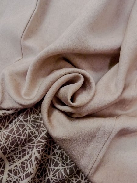 画像17: N1126X 女性用訪問着  シルク(正絹) 淡い紫色, 鳥 【中古】【USED】【リサイクル】 ★★★☆☆【N1126X】 (17)