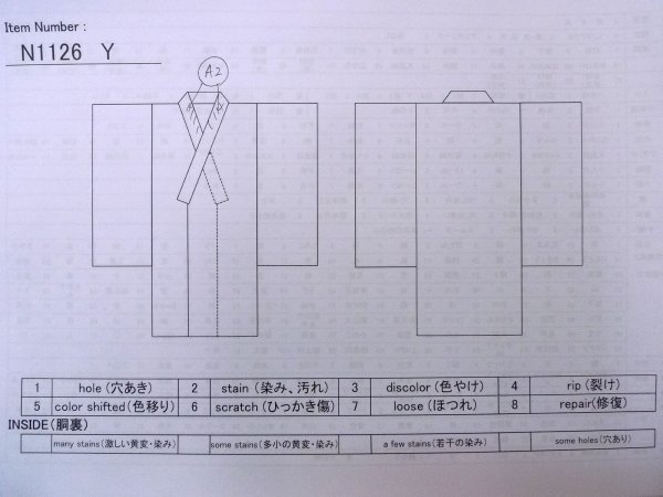 画像16: N1126Y 女性用訪問着  シルク（正絹） 淡いえんじ, 菊 【中古】【USED】【リサイクル】 ★★★☆☆【N1126Y】 (16)