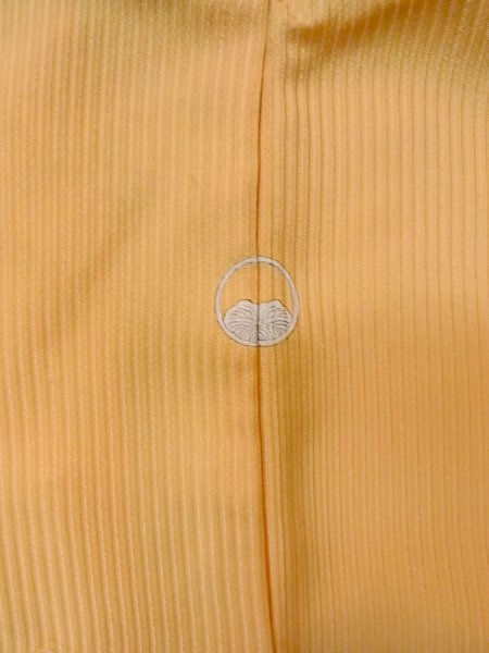 画像3: N1210E 女性用色無地  シルク(正絹) 淡い山吹,  【中古】【USED】【リサイクル】 ★★★☆☆【N1210E】 (3)