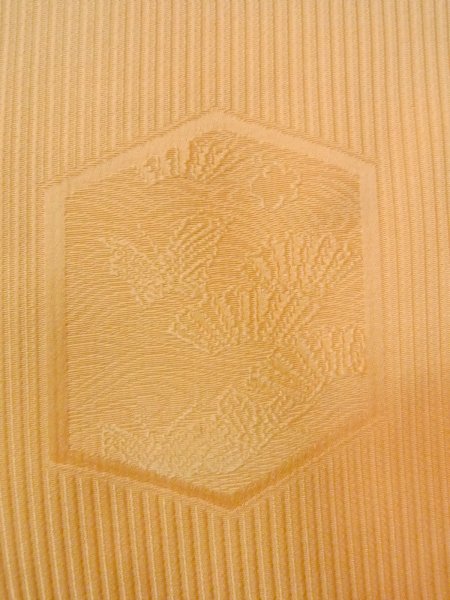 画像11: N1210E 女性用色無地  シルク(正絹) 淡い山吹,  【中古】【USED】【リサイクル】 ★★★☆☆【N1210E】 (11)