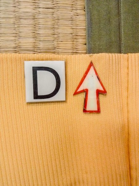 画像23: N1210E 女性用色無地  シルク(正絹) 淡い山吹,  【中古】【USED】【リサイクル】 ★★★☆☆【N1210E】 (23)