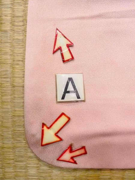 画像20: N1210L 女性用付下げ  シルク(正絹) 淡い桃色, 桜 【中古】【USED】【リサイクル】 ★★★☆☆【N1210L】 (20)