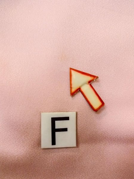 画像25: N1210L 女性用付下げ  シルク(正絹) 淡い桃色, 桜 【中古】【USED】【リサイクル】 ★★★☆☆【N1210L】 (25)