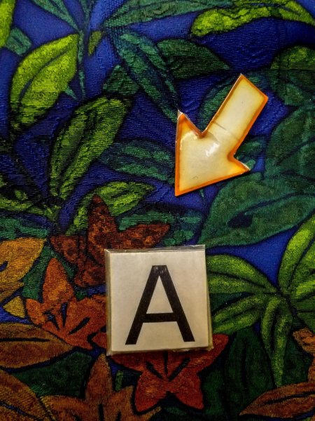 画像14: N1211A 女性用小紋  シルク(正絹) 深い紺, 梅 【中古】【USED】【リサイクル】 ★★★☆☆【N1211A】 (14)