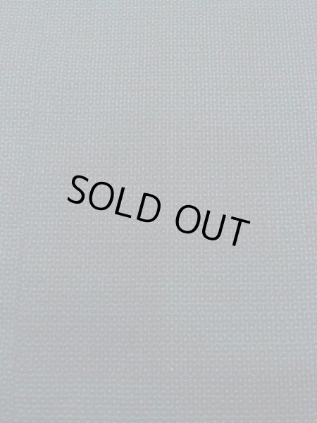 画像9: N1226A 男性用羽織 大島紬 シルク(正絹) 青み灰色, 亀甲 【中古】【USED】【リサイクル】 ★★★☆☆【N1226A】 (9)