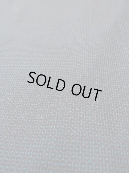 画像13: N1226A 男性用羽織 大島紬 シルク(正絹) 青み灰色, 亀甲 【中古】【USED】【リサイクル】 ★★★☆☆【N1226A】 (13)