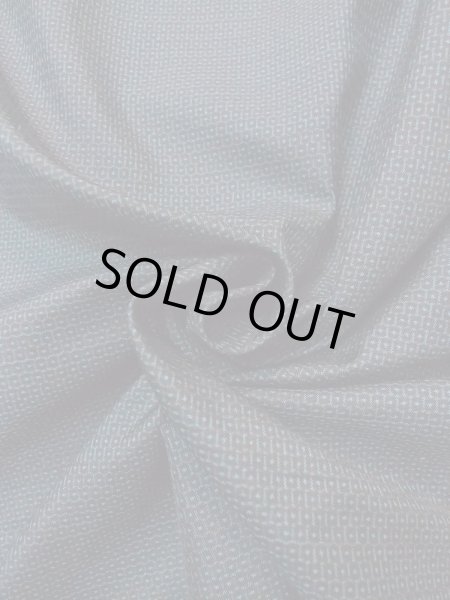 画像15: N1226A 男性用羽織 大島紬 シルク(正絹) 青み灰色, 亀甲 【中古】【USED】【リサイクル】 ★★★☆☆【N1226A】 (15)