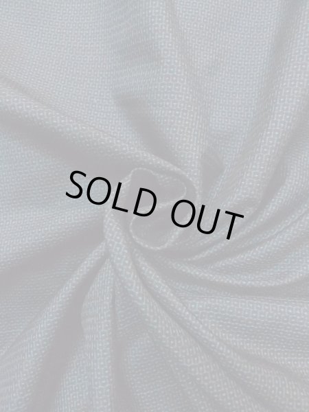 画像16: N1226A 男性用羽織 大島紬 シルク(正絹) 青み灰色, 亀甲 【中古】【USED】【リサイクル】 ★★★☆☆【N1226A】 (16)