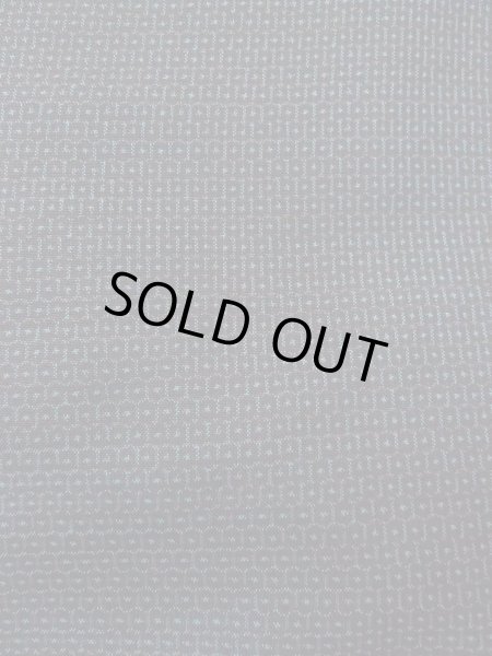 画像6: N1226B 男性用着物 大島紬 シルク(正絹) 青み灰色, 亀甲 【中古】【USED】【リサイクル】 ★★☆☆☆【N1226B】 (6)