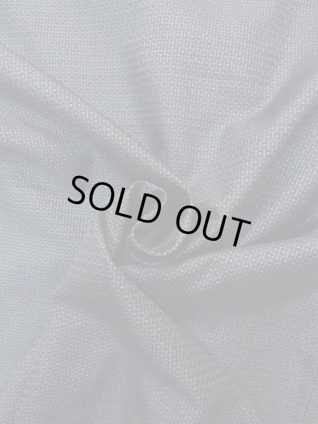 画像11: N1226B 男性用着物 大島紬 シルク(正絹) 青み灰色, 亀甲 【中古】【USED】【リサイクル】 ★★☆☆☆【N1226B】 (11)