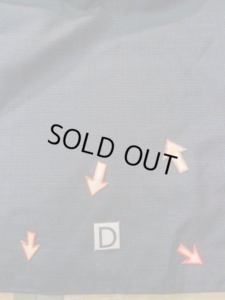 画像17: N1226B 男性用着物 大島紬 シルク(正絹) 青み灰色, 亀甲 【中古】【USED】【リサイクル】 ★★☆☆☆【N1226B】 (17)