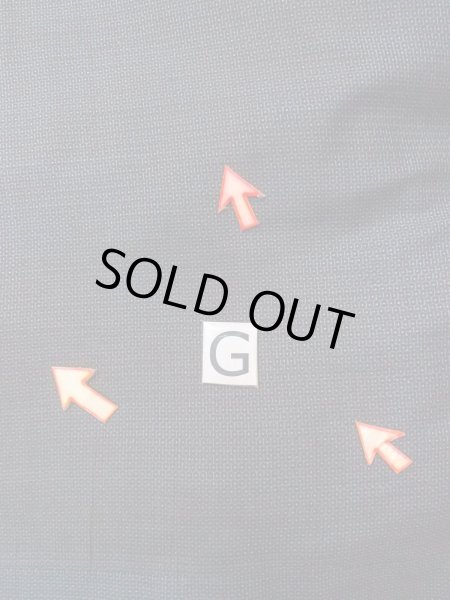 画像20: N1226B 男性用着物 大島紬 シルク(正絹) 青み灰色, 亀甲 【中古】【USED】【リサイクル】 ★★☆☆☆【N1226B】 (20)