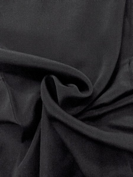 画像7: N1226C 女性用喪服  シルク(正絹) 黒,  【中古】【USED】【リサイクル】 ★★★☆☆【N1226C】 (7)