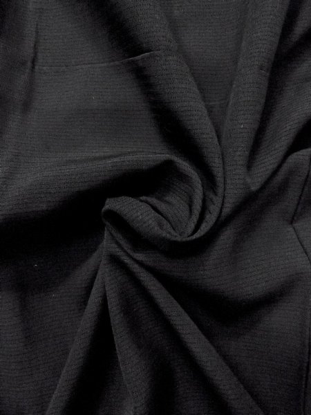 画像10: N1226D 女性用喪服  シルク(正絹) 黒,  【中古】【USED】【リサイクル】 ★★★☆☆【N1226D】 (10)