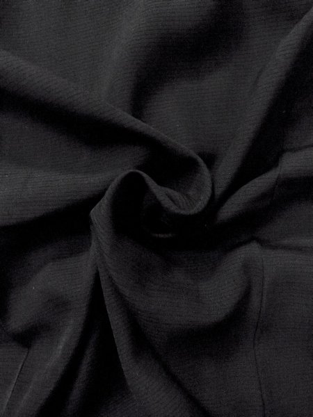 画像11: N1226D 女性用喪服  シルク(正絹) 黒,  【中古】【USED】【リサイクル】 ★★★☆☆【N1226D】 (11)