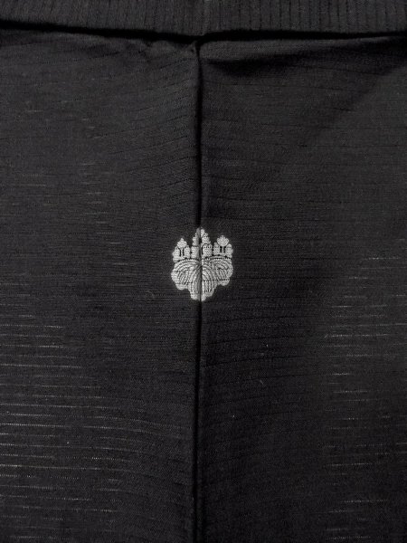 画像4: N1226E 女性用喪服  シルク（正絹） 黒,  【中古】【USED】【リサイクル】 ★★★☆☆【N1226E】 (4)