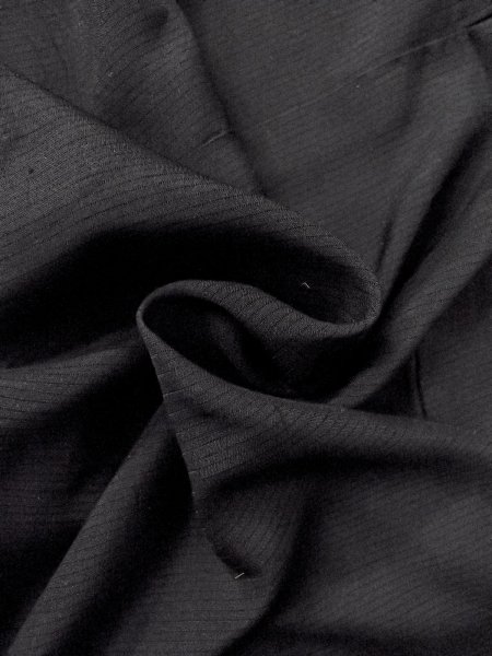 画像10: N1226E 女性用喪服  シルク（正絹） 黒,  【中古】【USED】【リサイクル】 ★★★☆☆【N1226E】 (10)