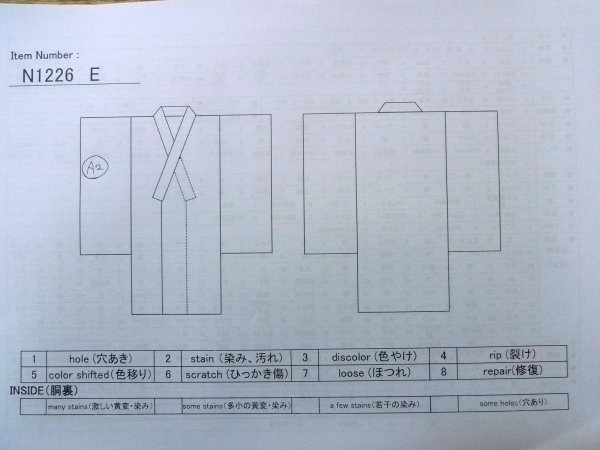 画像12: N1226E 女性用喪服  シルク（正絹） 黒,  【中古】【USED】【リサイクル】 ★★★☆☆【N1226E】 (12)