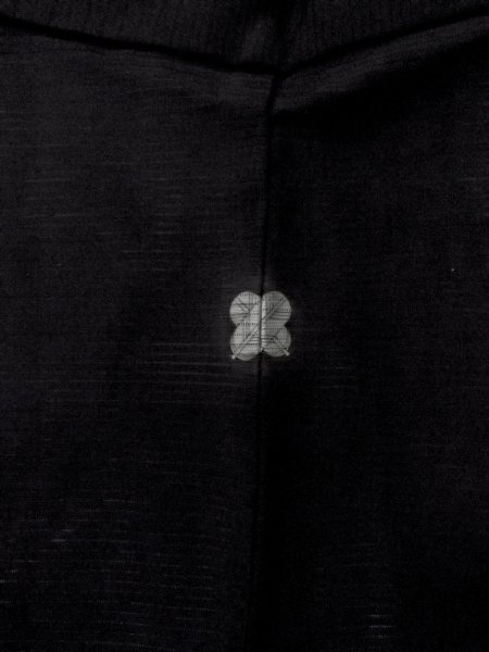 画像3: N1226G 女性用喪服  シルク(正絹) 黒,  【中古】【USED】【リサイクル】 ★★★★☆【N1226G】 (3)