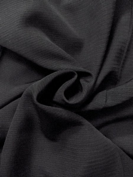 画像12: N1226H 女性用喪服  シルク(正絹) 黒,  【中古】【USED】【リサイクル】 ★★★☆☆【N1226H】 (12)