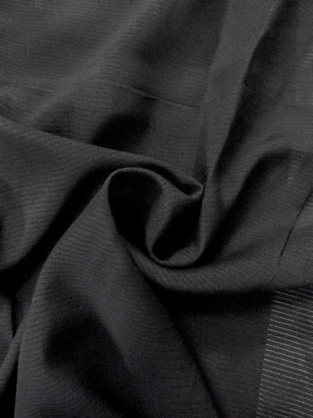 画像10: N1226I 女性用喪服  シルク（正絹） 黒,  【中古】【USED】【リサイクル】 ★★★★☆【N1226I】 (10)