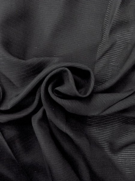 画像11: N1226I 女性用喪服  シルク（正絹） 黒,  【中古】【USED】【リサイクル】 ★★★★☆【N1226I】 (11)