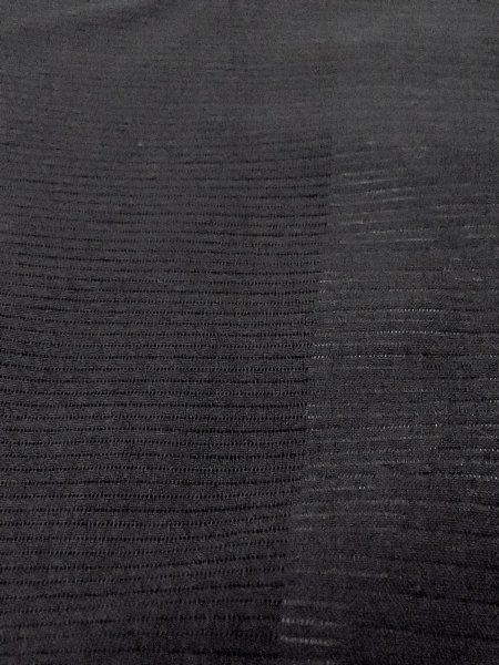 画像8: N1226J 女性用喪服  シルク(正絹) 黒,  【中古】【USED】【リサイクル】 ★★★☆☆【N1226J】 (8)