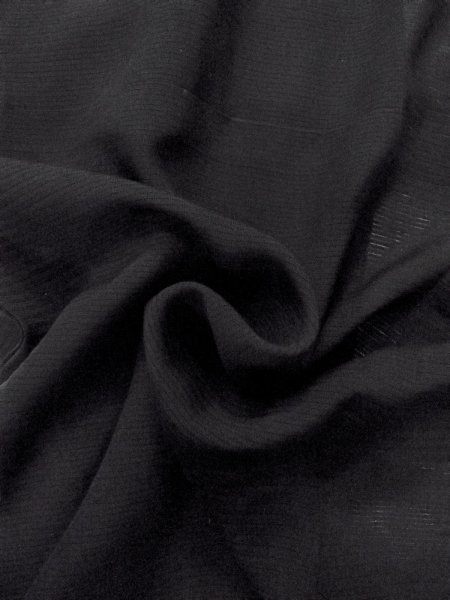 画像10: N1226J 女性用喪服  シルク(正絹) 黒,  【中古】【USED】【リサイクル】 ★★★☆☆【N1226J】 (10)