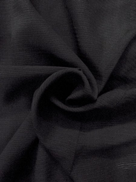 画像11: N1226J 女性用喪服  シルク(正絹) 黒,  【中古】【USED】【リサイクル】 ★★★☆☆【N1226J】 (11)