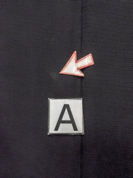 画像13: N1226J 女性用喪服  シルク(正絹) 黒,  【中古】【USED】【リサイクル】 ★★★☆☆【N1226J】 (13)