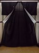 画像2: N1226K 女性用喪服  シルク（正絹） 黒,  【中古】【USED】【リサイクル】 ★★★★☆【N1226K】 (2)