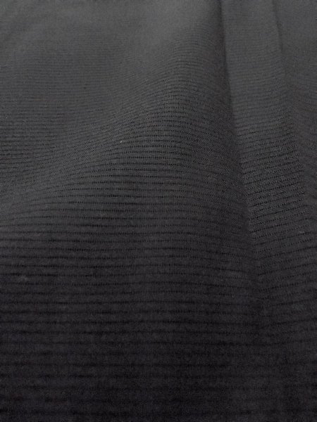 画像7: N1226K 女性用喪服  シルク（正絹） 黒,  【中古】【USED】【リサイクル】 ★★★★☆【N1226K】 (7)