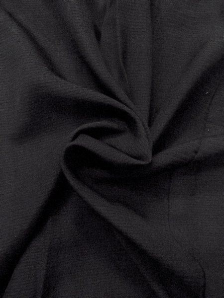 画像9: N1226K 女性用喪服  シルク（正絹） 黒,  【中古】【USED】【リサイクル】 ★★★★☆【N1226K】 (9)