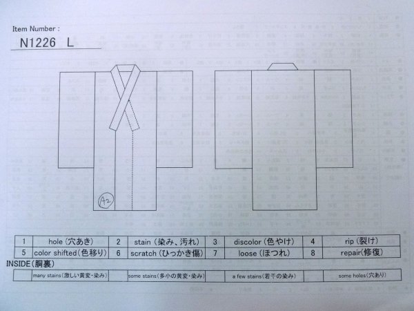画像12: N1226L 女性用喪服  シルク(正絹) 黒,  【中古】【USED】【リサイクル】 ★★★☆☆【N1226L】 (12)