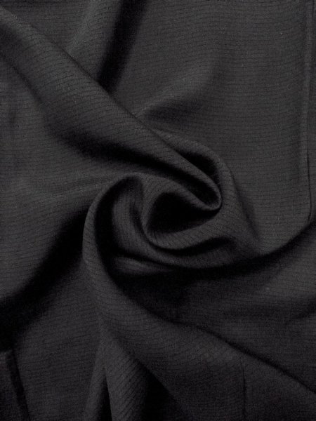 画像8: N1226M 女性用喪服  シルク(正絹) 黒,  【中古】【USED】【リサイクル】 ★★★☆☆【N1226M】 (8)