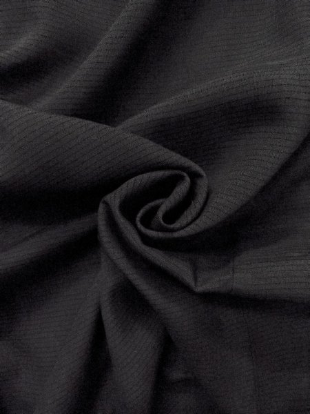 画像9: N1226M 女性用喪服  シルク(正絹) 黒,  【中古】【USED】【リサイクル】 ★★★☆☆【N1226M】 (9)